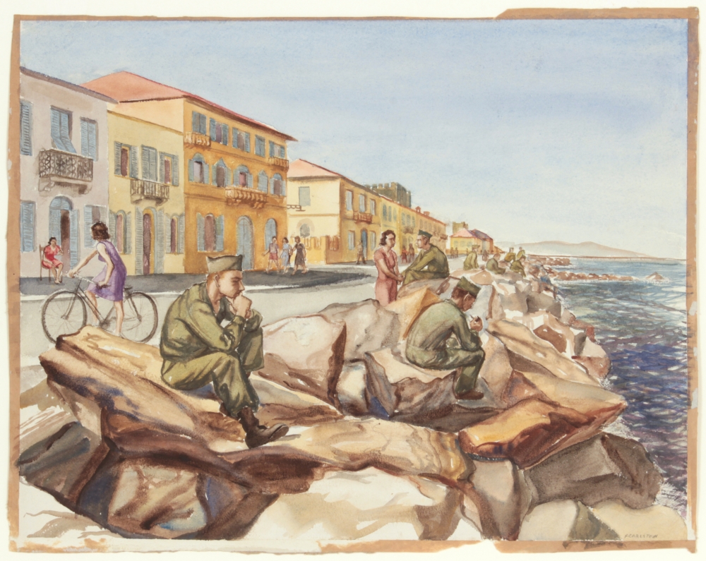Philip Pearlstein Draws Upon Life as a Young Soldier