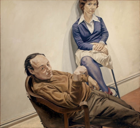 Portrait of Al Held and Sylvia Stone