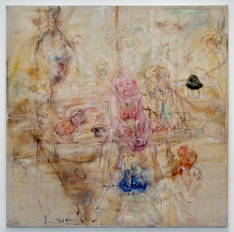 THREE GRACES, 2008, Oil on canvas