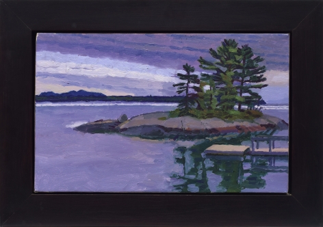 Arcadia Series:Island, 1994, Oil on canvas