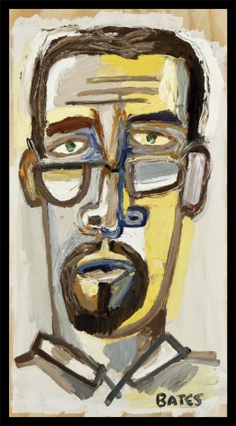 Yellow Self-Portrait, 2011, Oil on panel