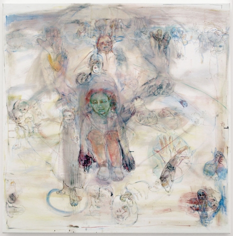 GREEN TARA, 2008, Oil on canvas